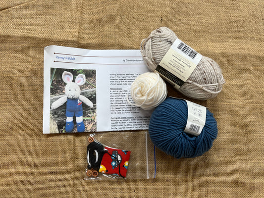 Remy Rabbit Knitting Kit
