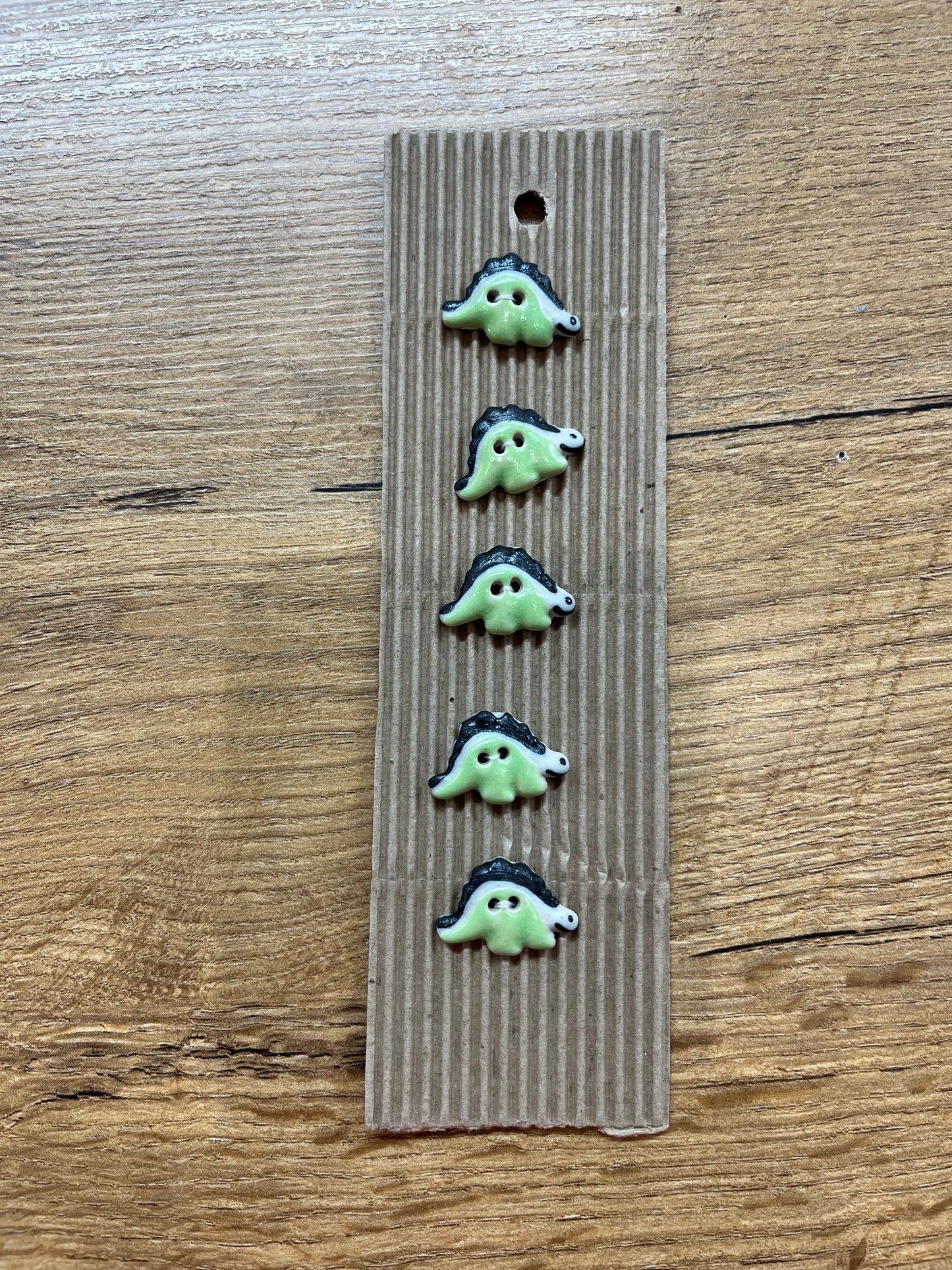 Hand Made Buttons - Dinosaurs
