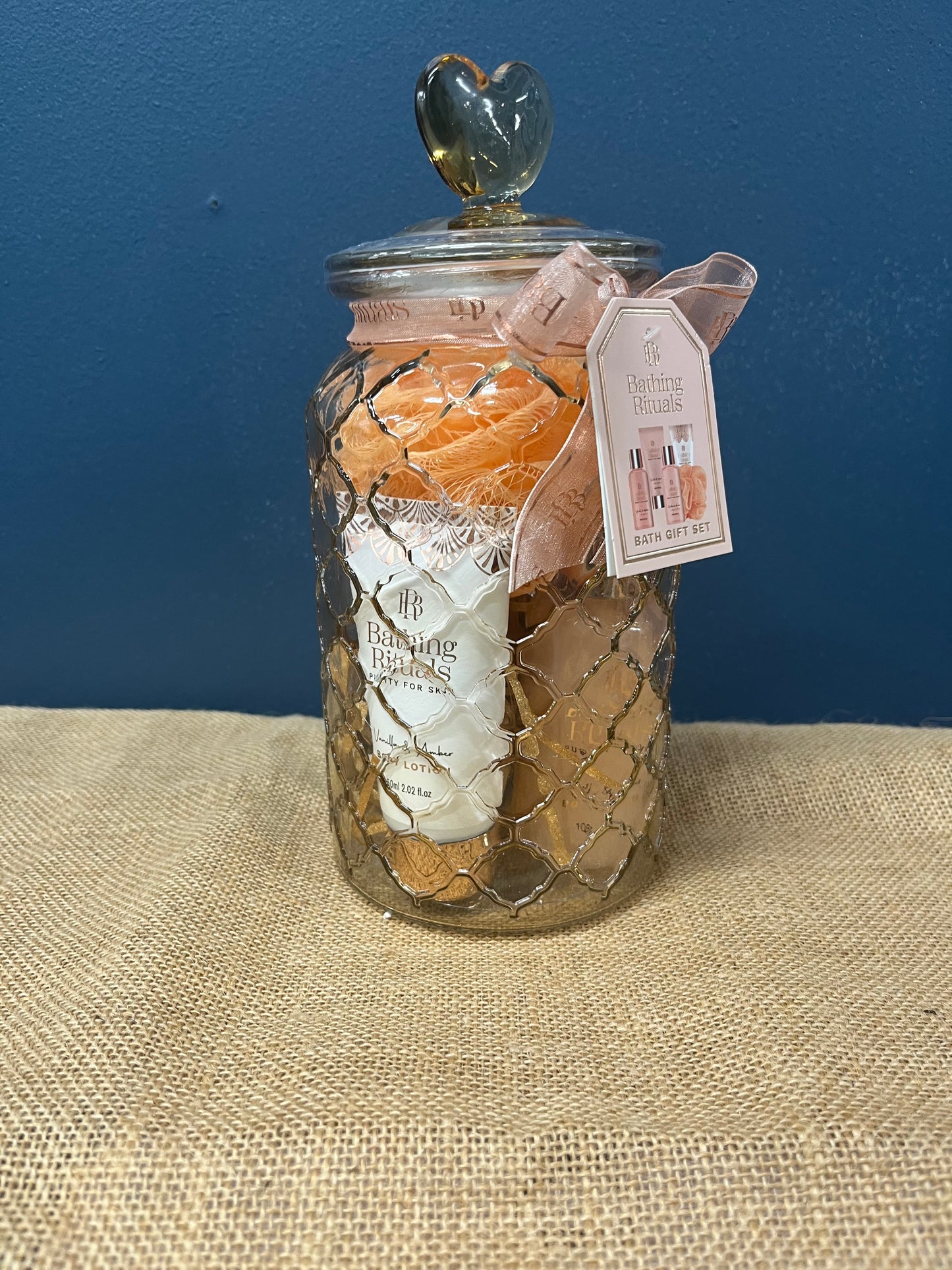 Vanilla and Amber Bath GIft Jar