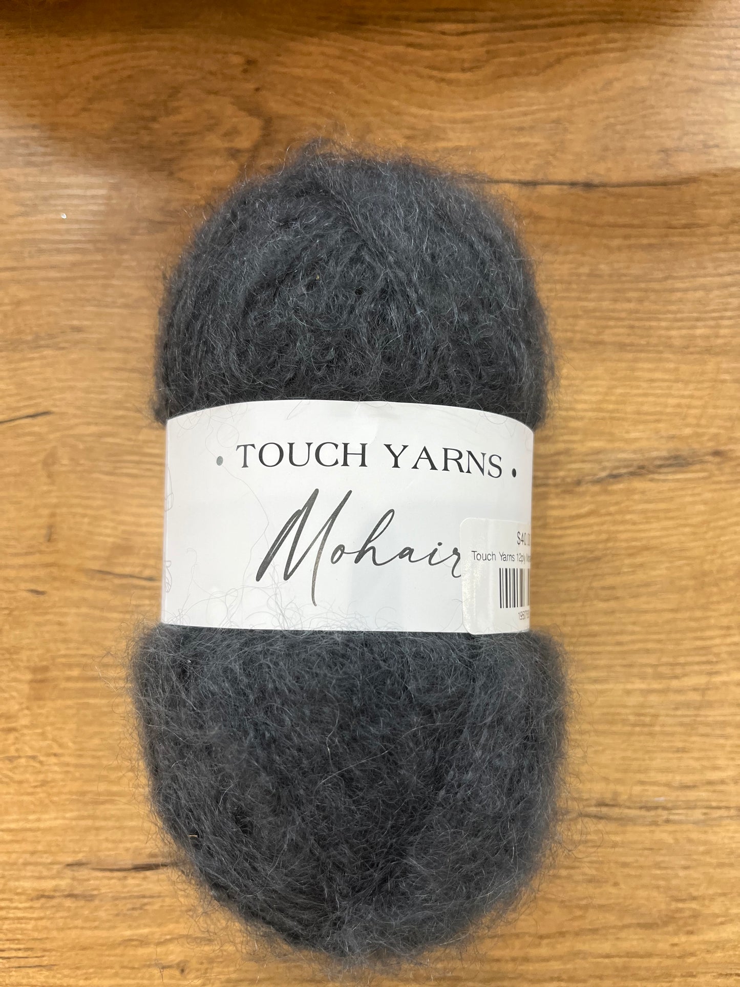 Touch Yarns 12ply Mohair - Charcoal