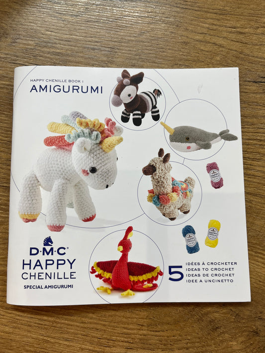 DMC Happy Chenille Amigurumi Pattern Book #1