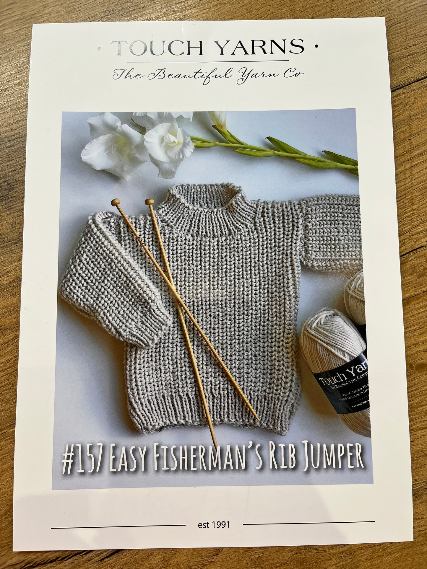 Knitting Pattern 8 ply