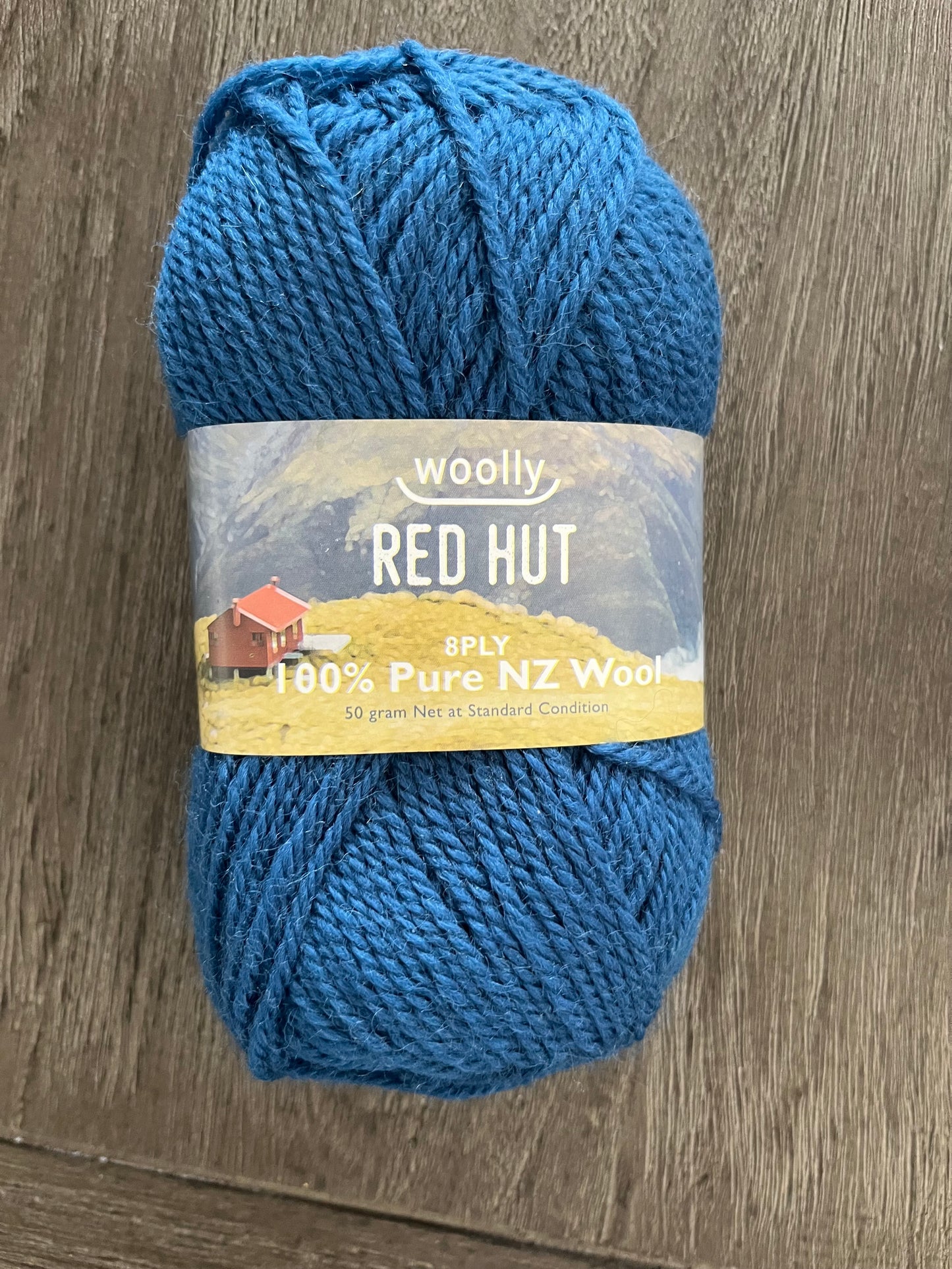 Red Hut 8ply - Teal
