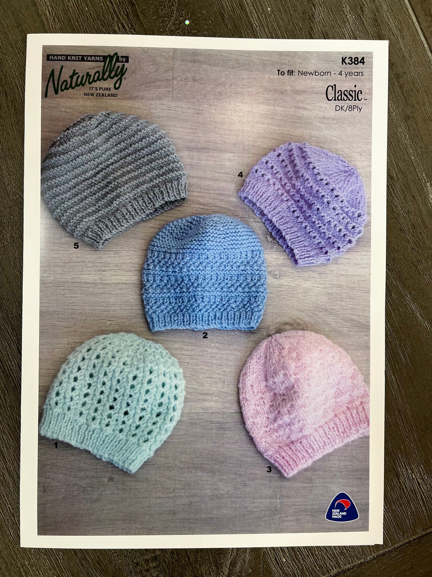 Child Beanies - Naturally Yarns