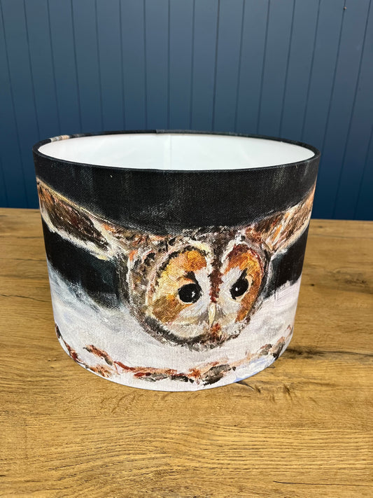 Owl Lampshade - Jane Haigh