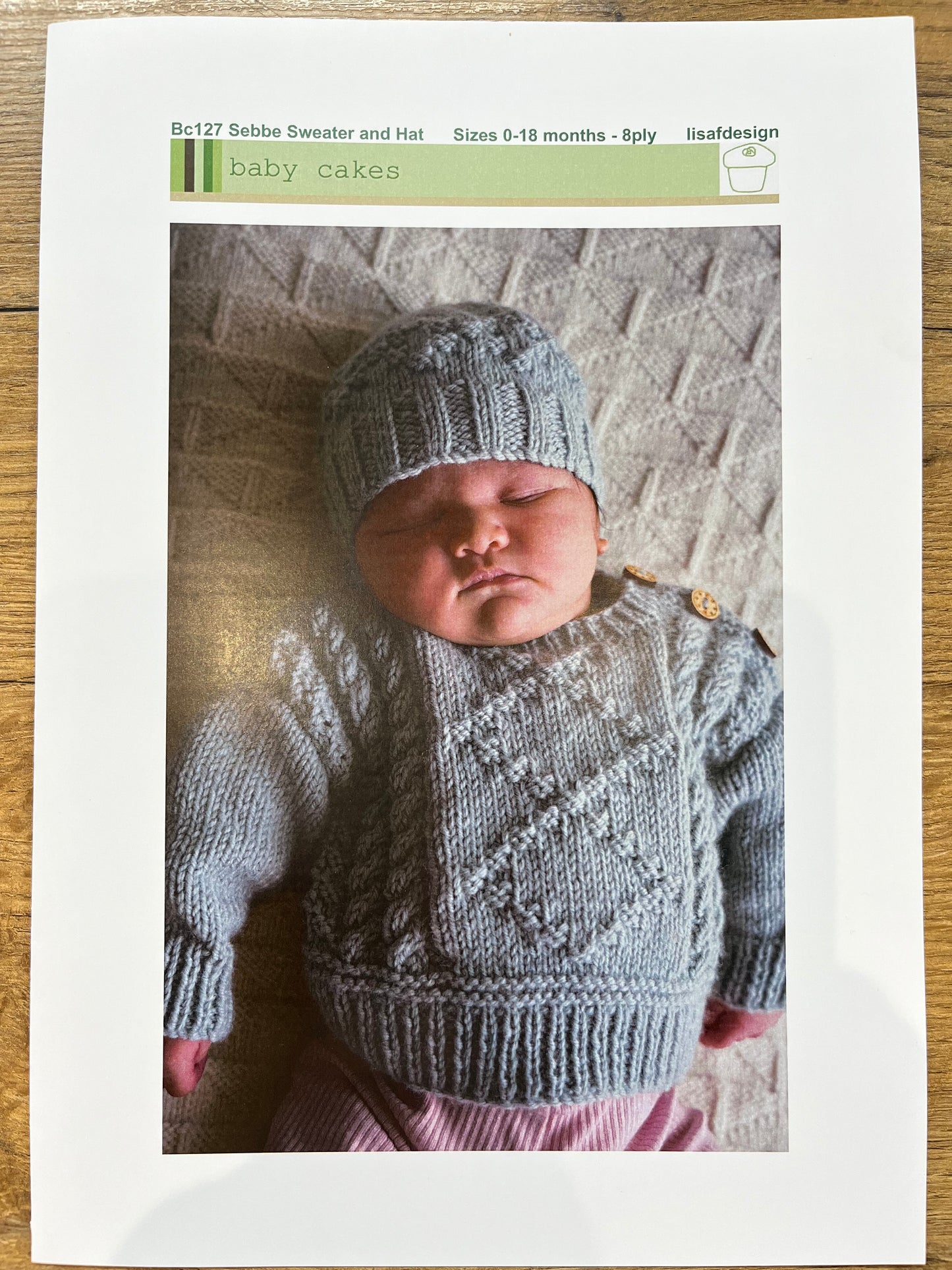 Sebbe Sweater and Hat - Lisa F