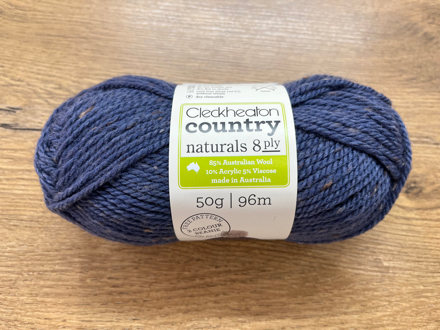 Cleckheaton Country Naturals 8 Ply - Denim