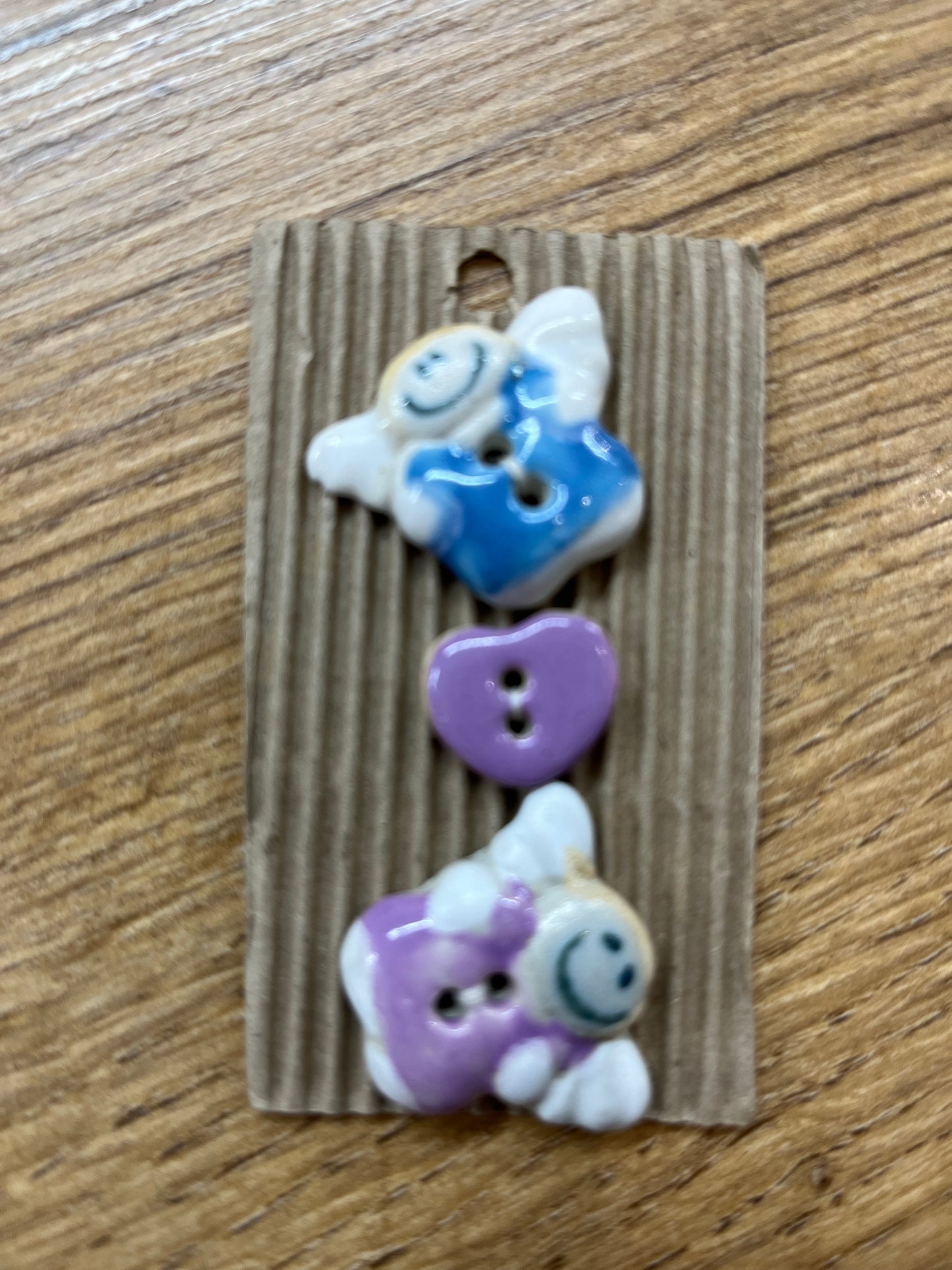 Hand Made Buttons - Fairies Small