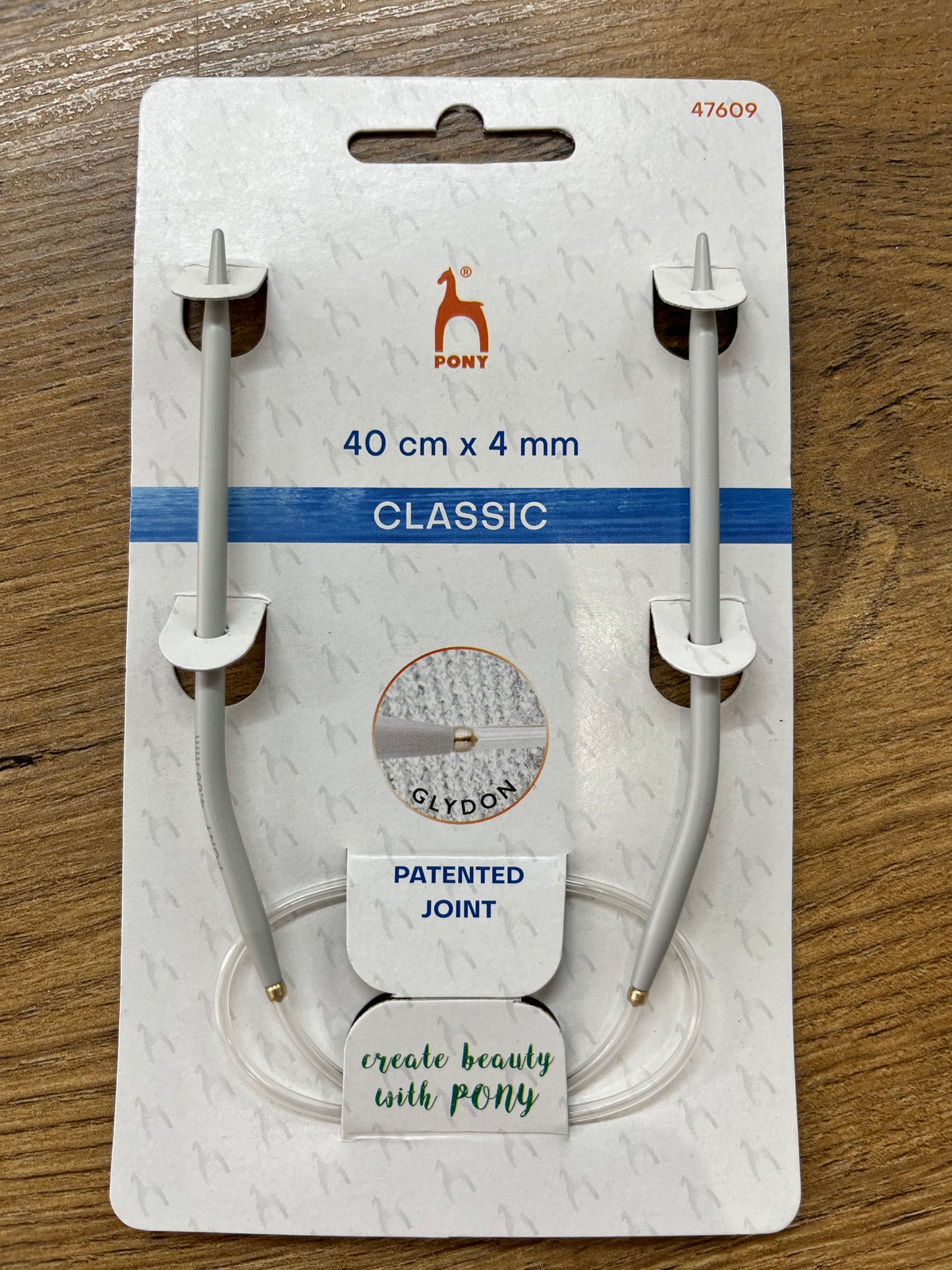 Circular Needles Steel Tipped 40cm x 4.00mm