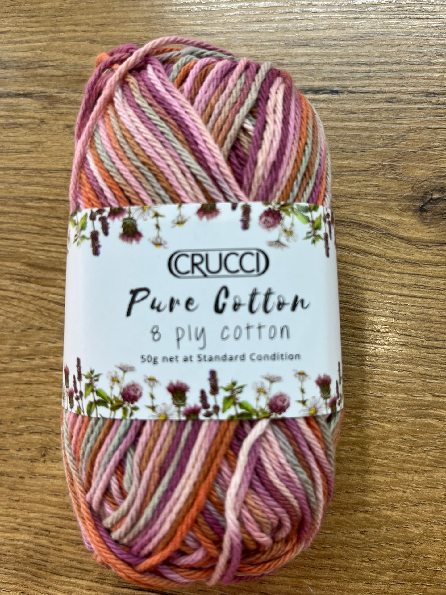 Crucci Pure Cotton 8ply - Pot Pourri