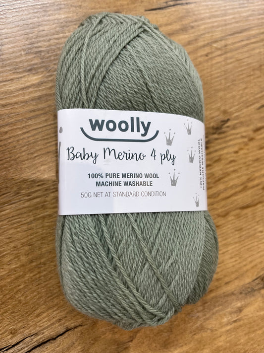 Crucci Woolly 4ply Baby Merino - Willow