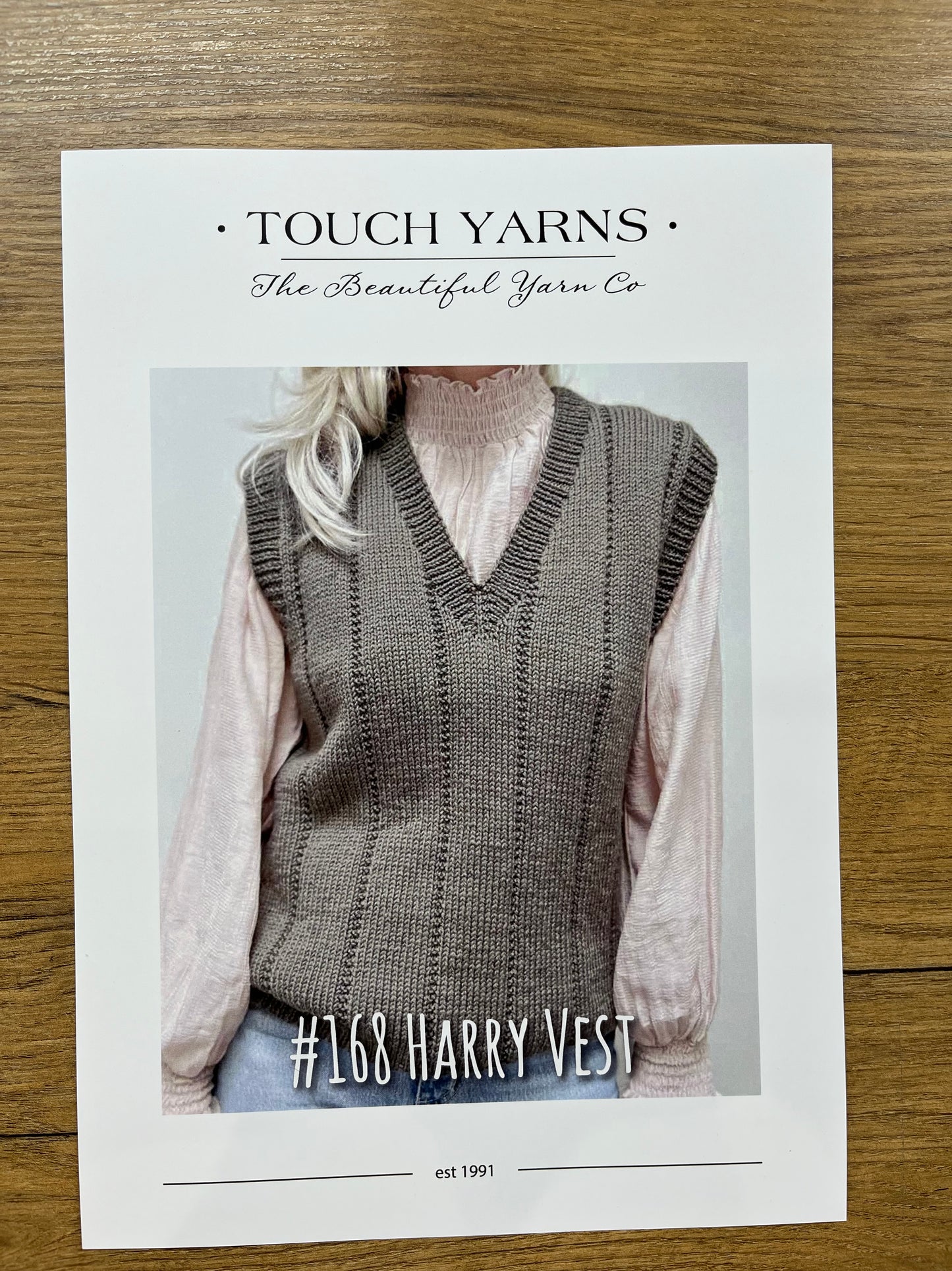 Harry Vest - Touch Yarn