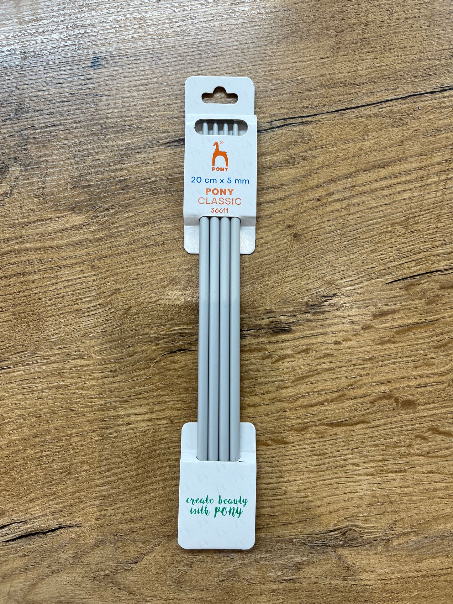 Double Pointed Steel Needles 20cm x 5.00mm