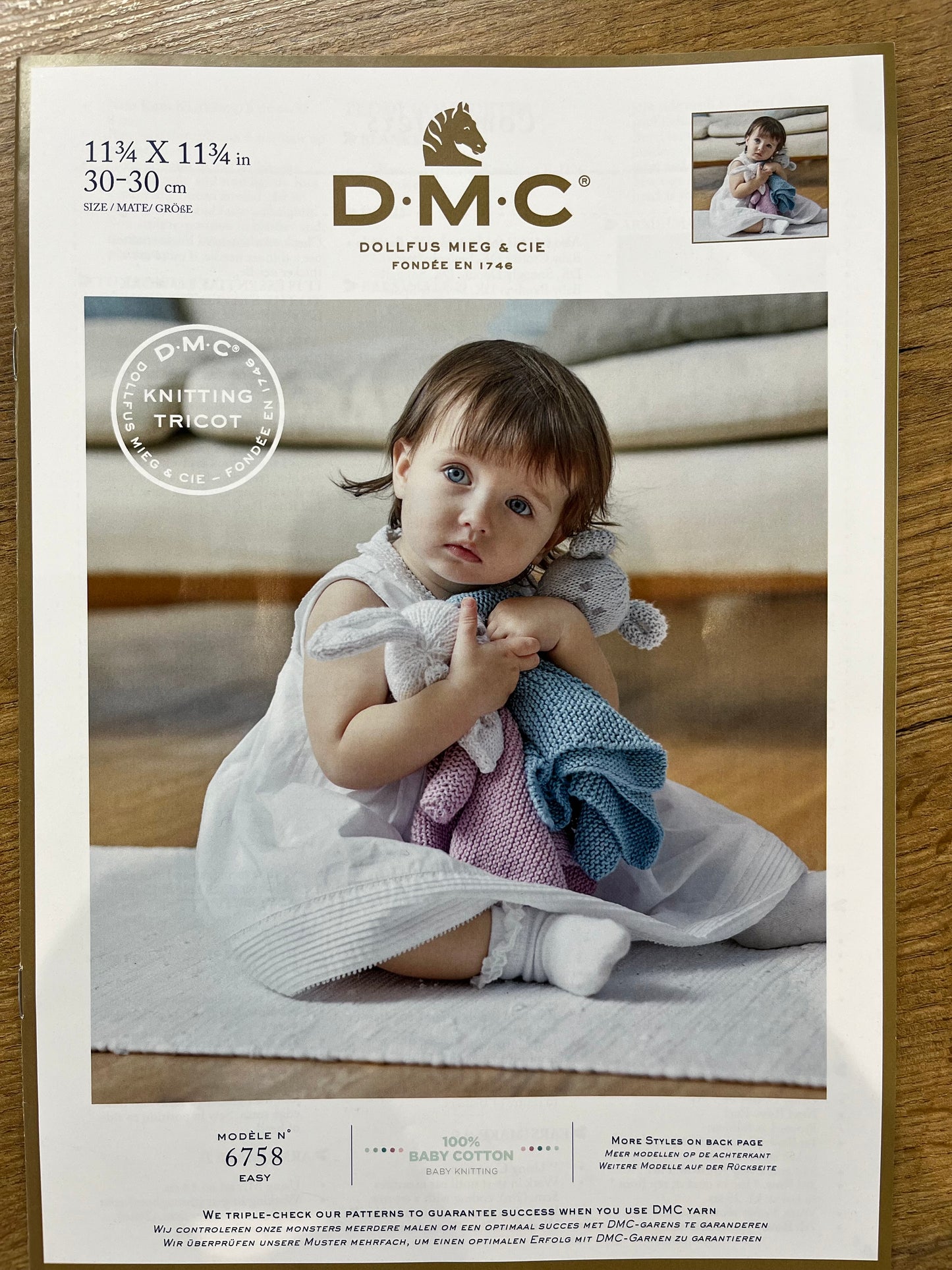 Baby Lovey Comforter - DMC