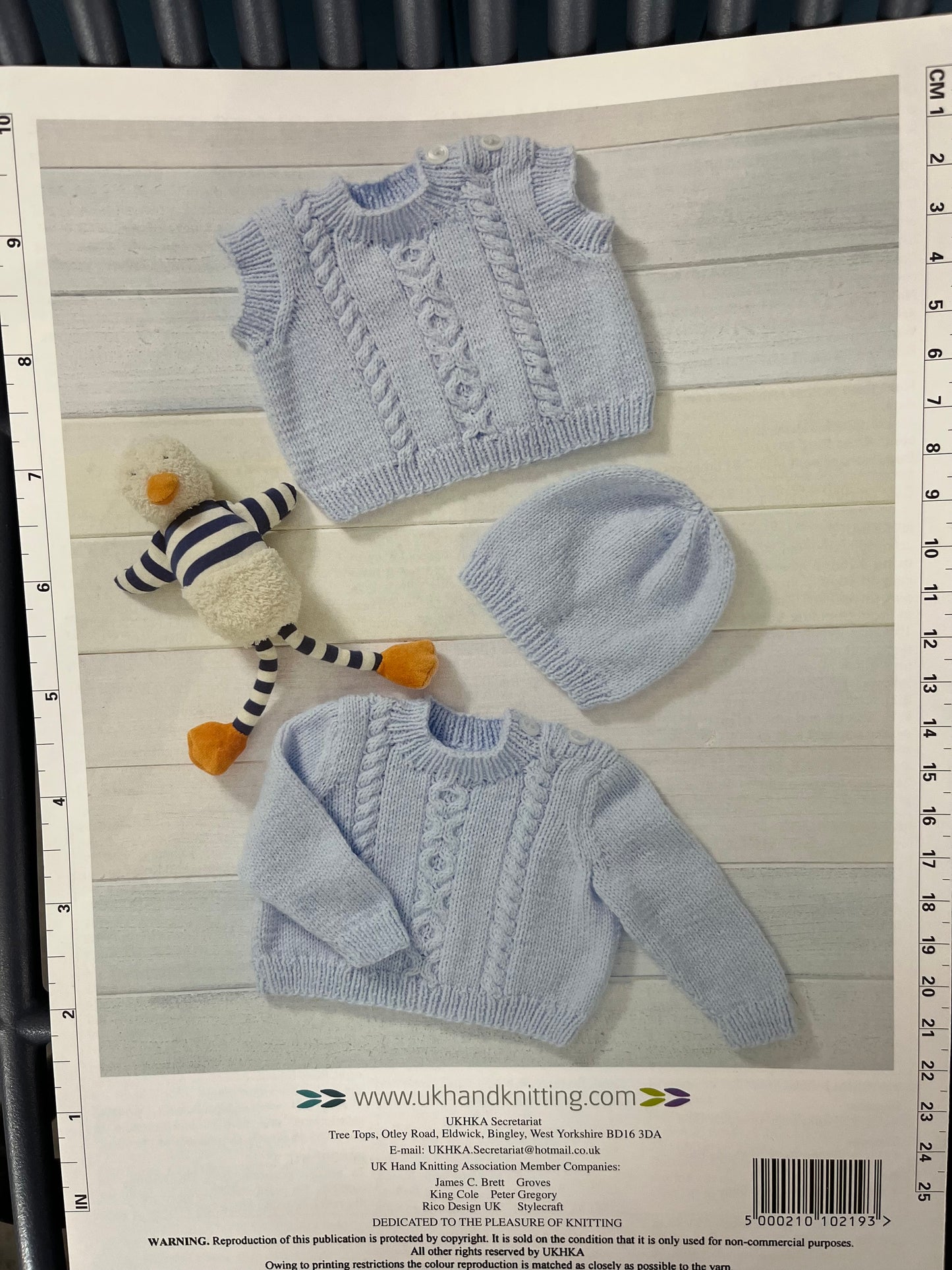 Baby Vest and Jumper - UKHKA 219