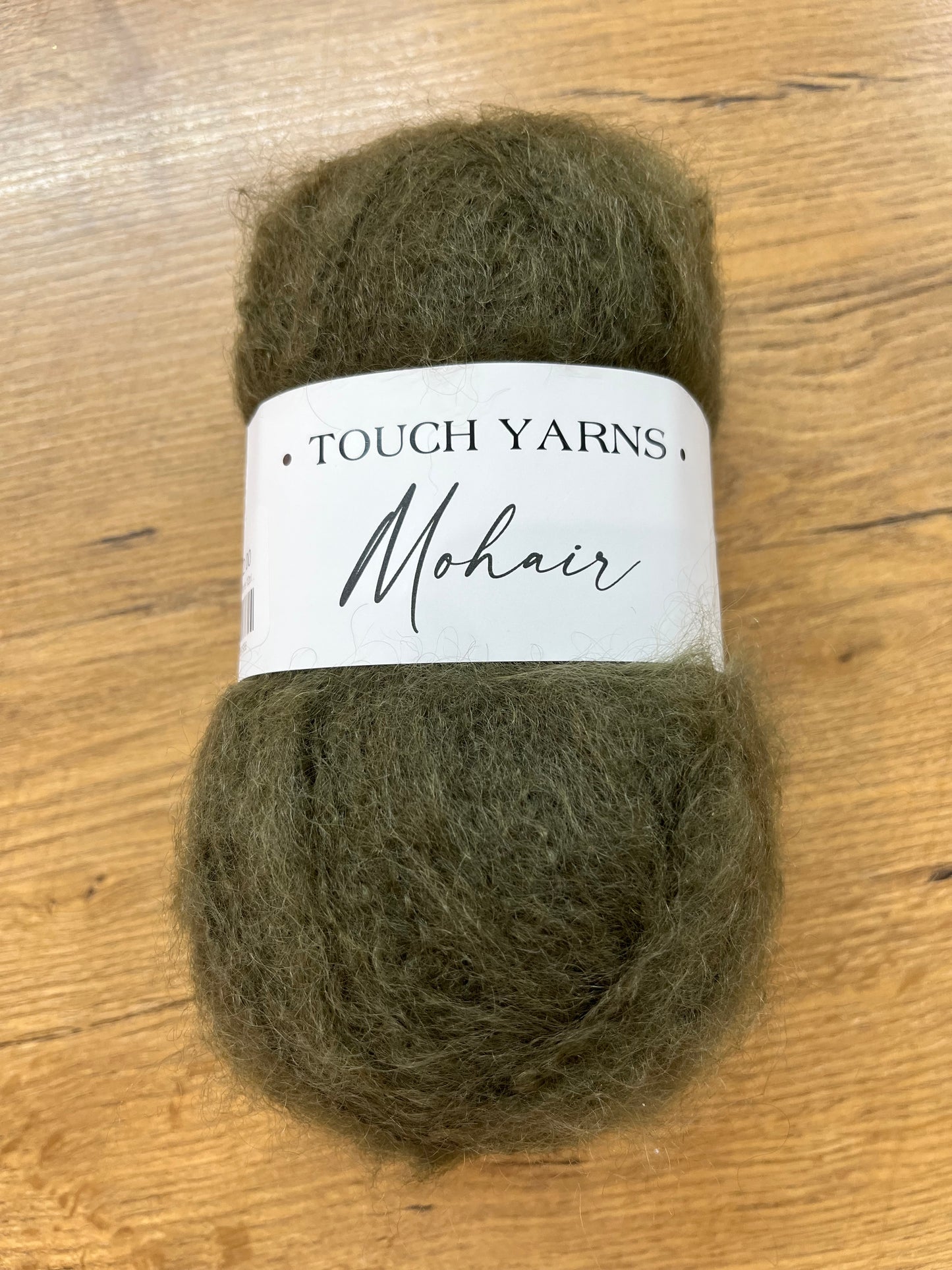 Touch Yarns 12ply Mohair - Olive