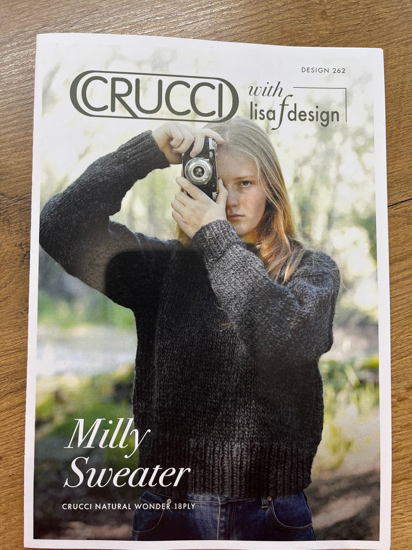Natural Wonder Milly Sweater - Crucci 18 ply