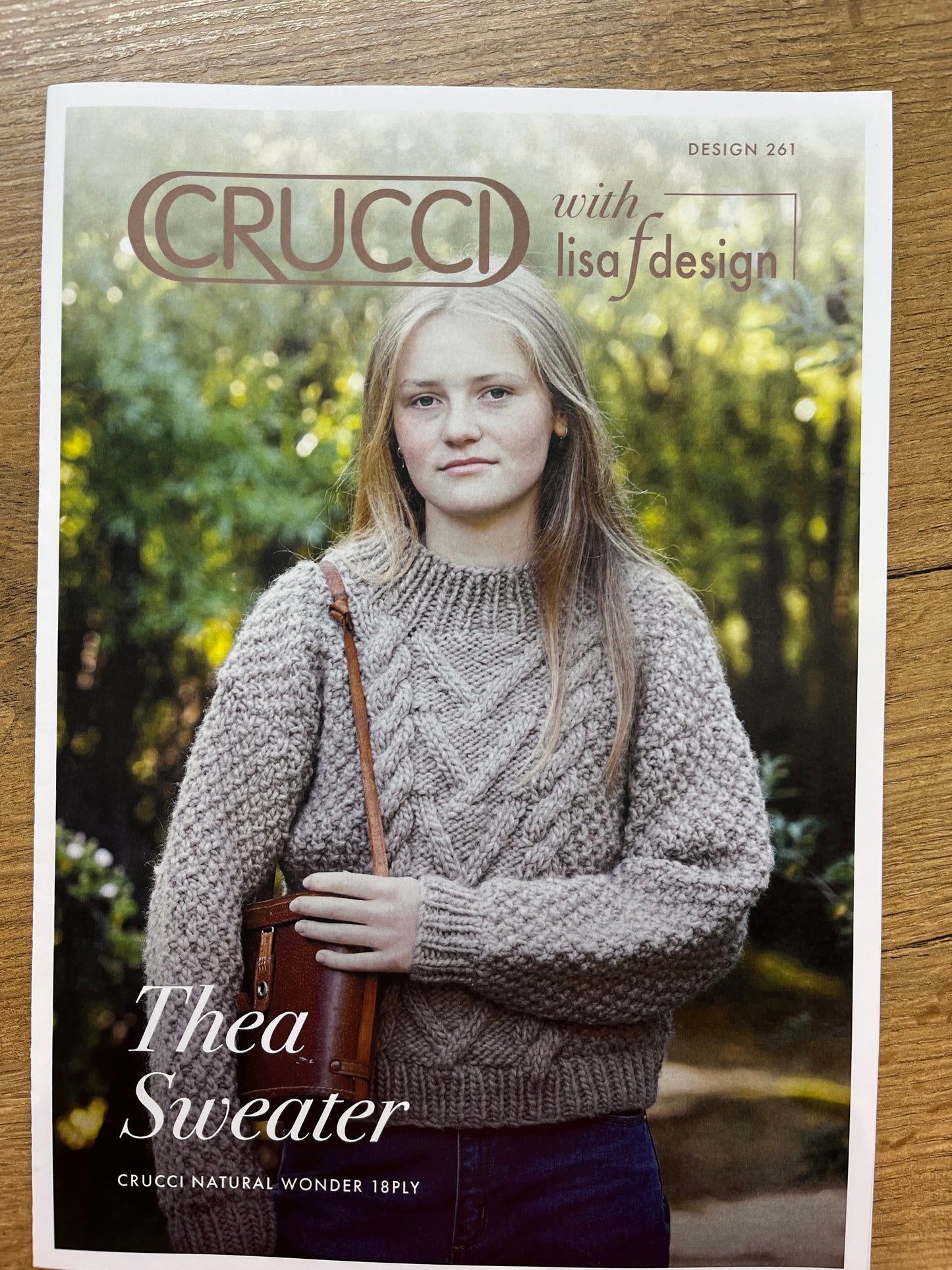 Natural Wonder Thea Sweater - Crucci 18 ply