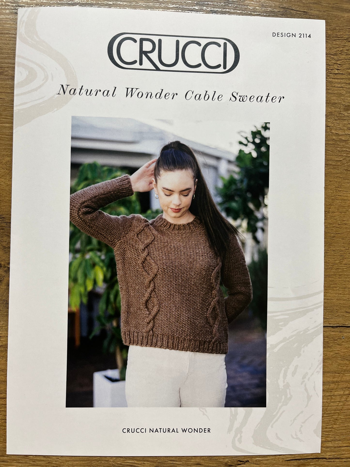 Cable Sweater - Crucci Natural Wonder