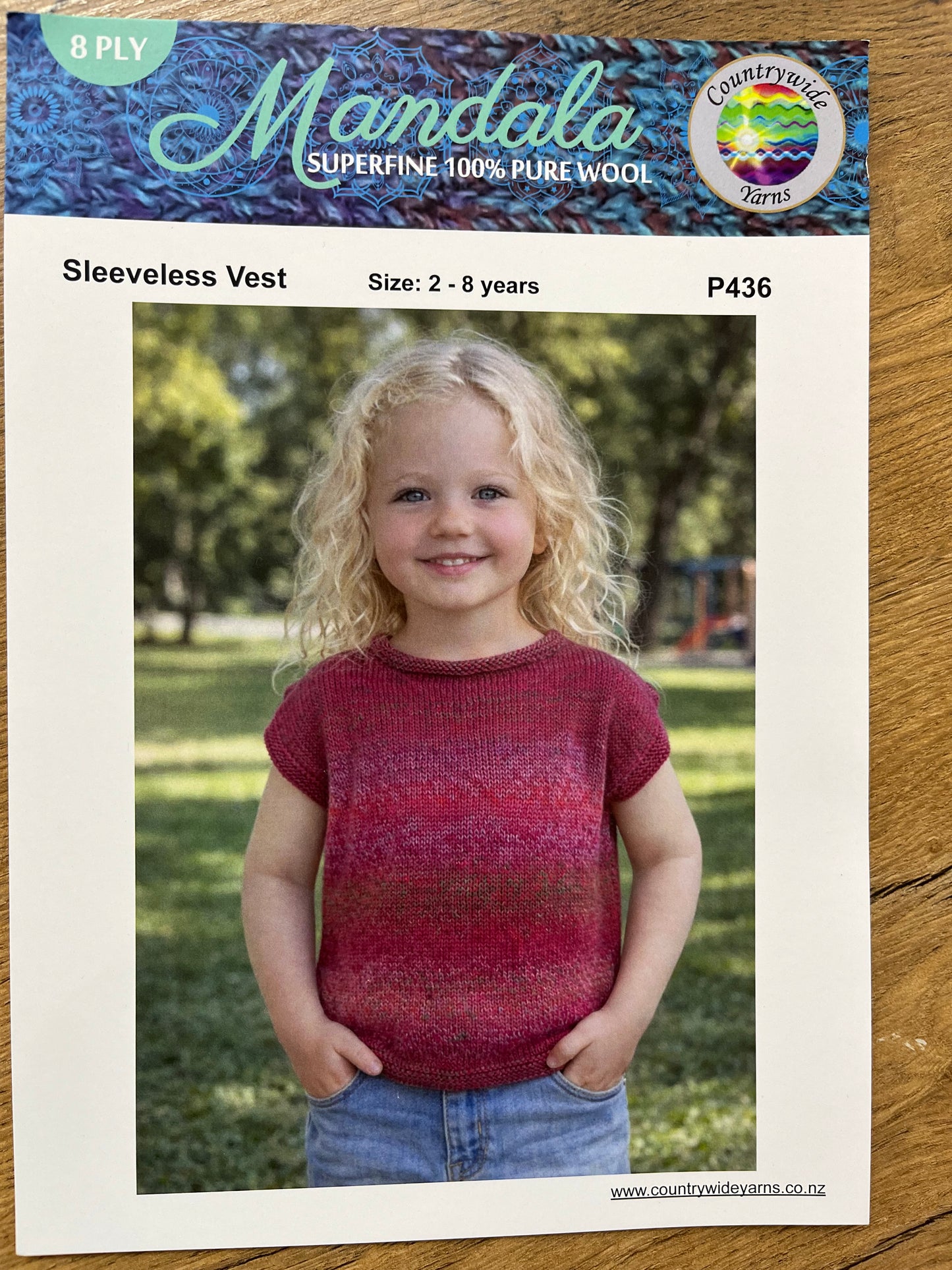 Mandala Vest - Countrywide Yarns