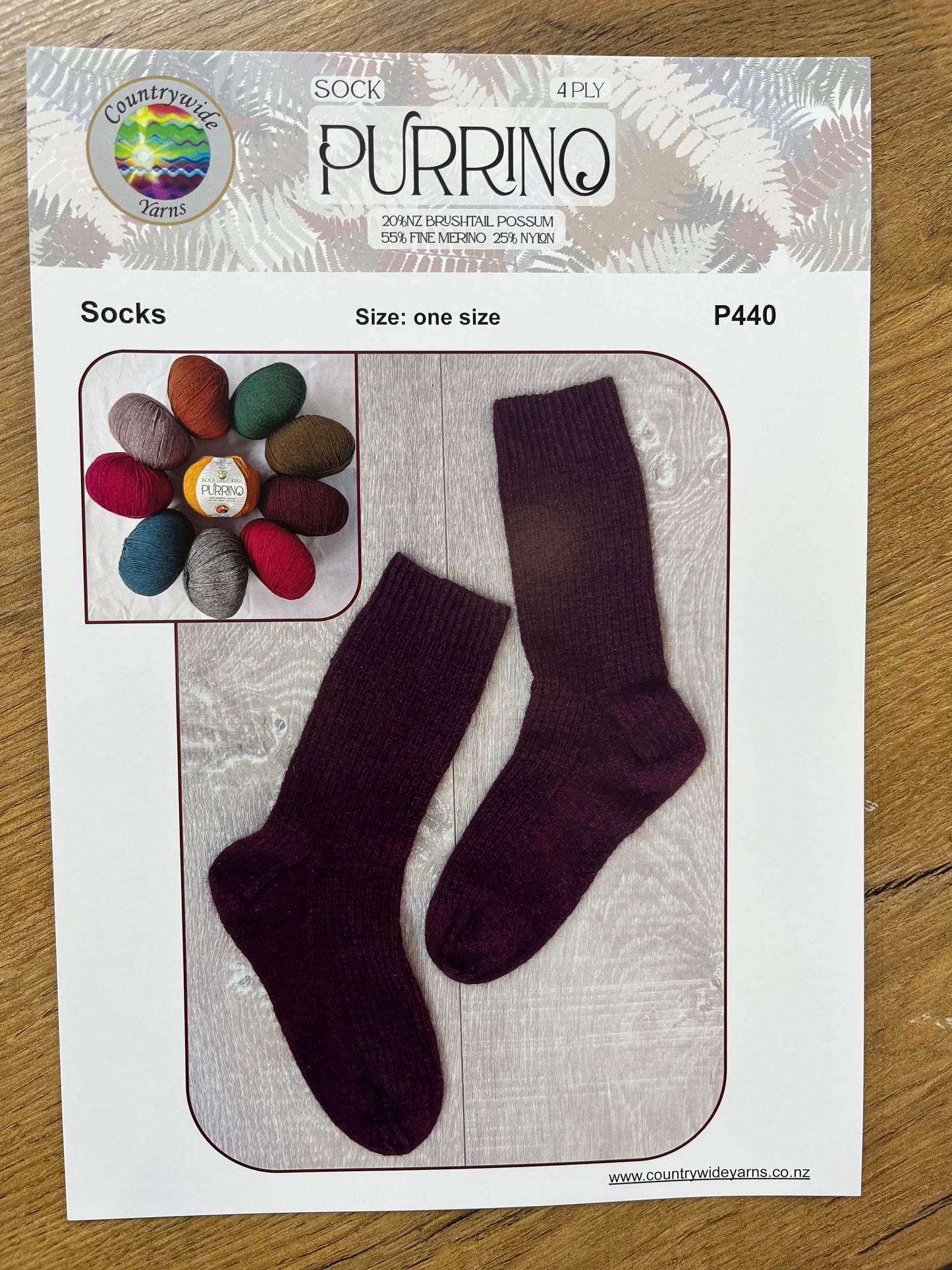 Purrino Socks - Countrywide Yarns