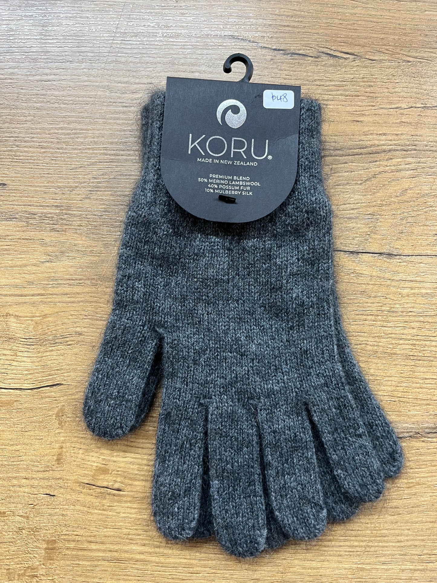 Merino and Possum Gloves - Medium