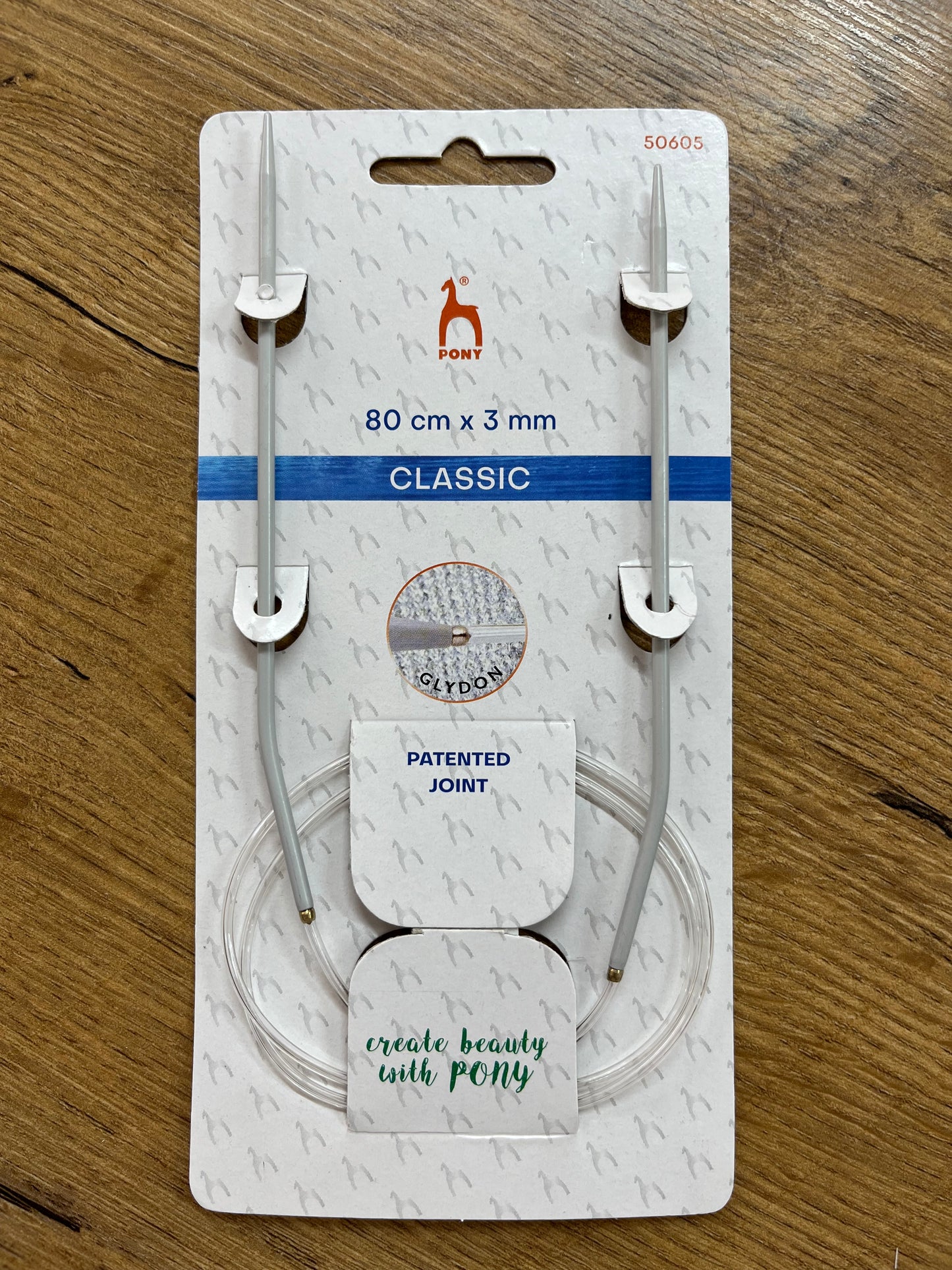Circular Needles Pony Classic 80cm x 3.00mm