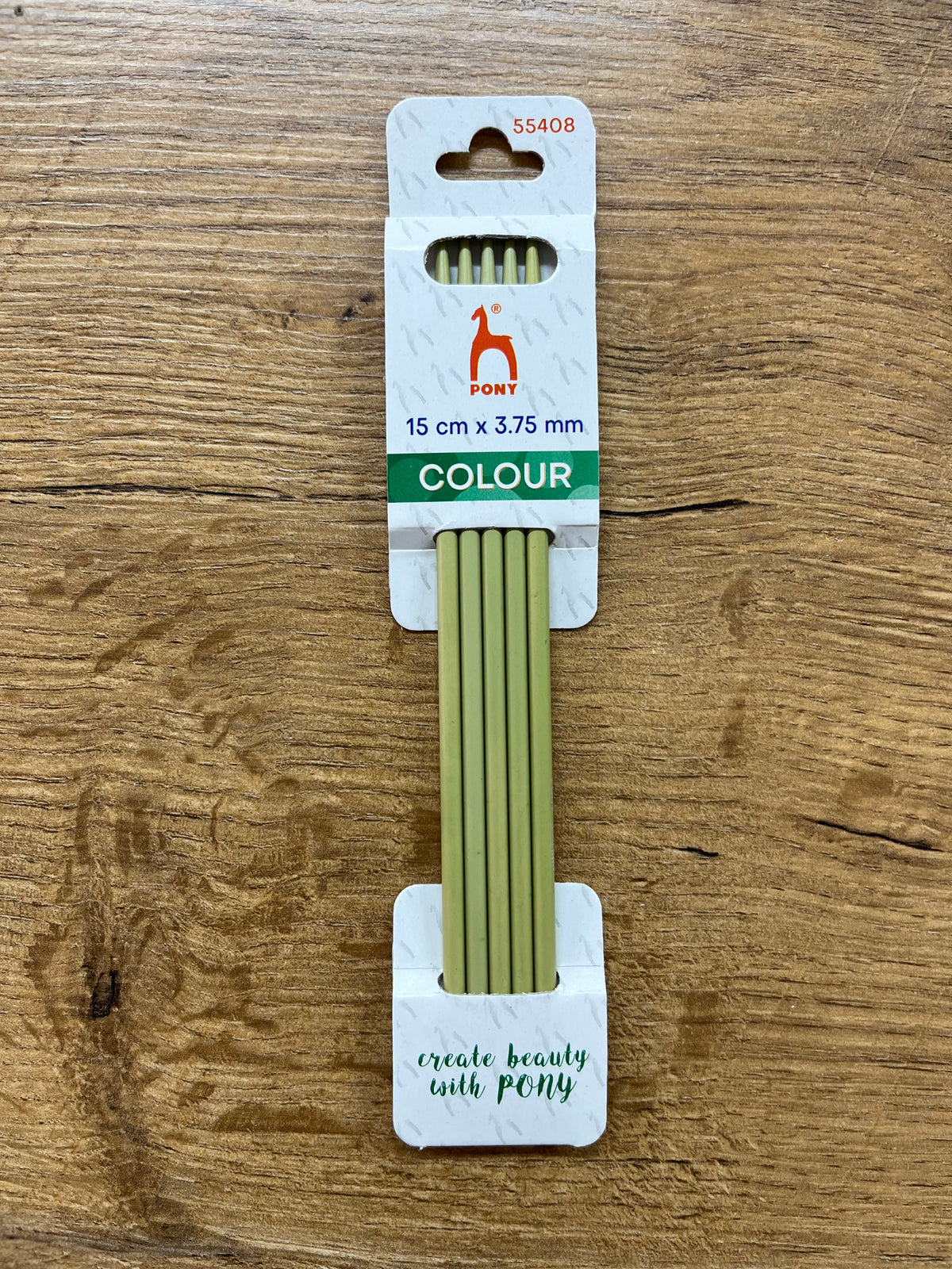 Pony Colour Double Pointed Needles 3.75mm