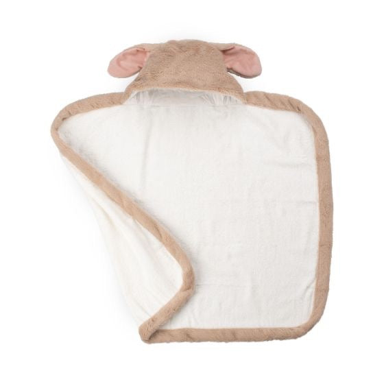 Little Linen Plush Hooded Towel - Harvest Bunny