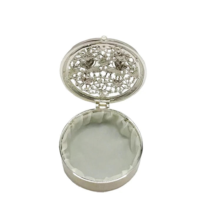 Round Trinket Box - Butterflies