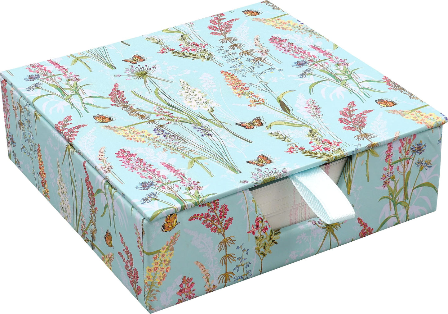 Desknotes - Blooms and Butterflies