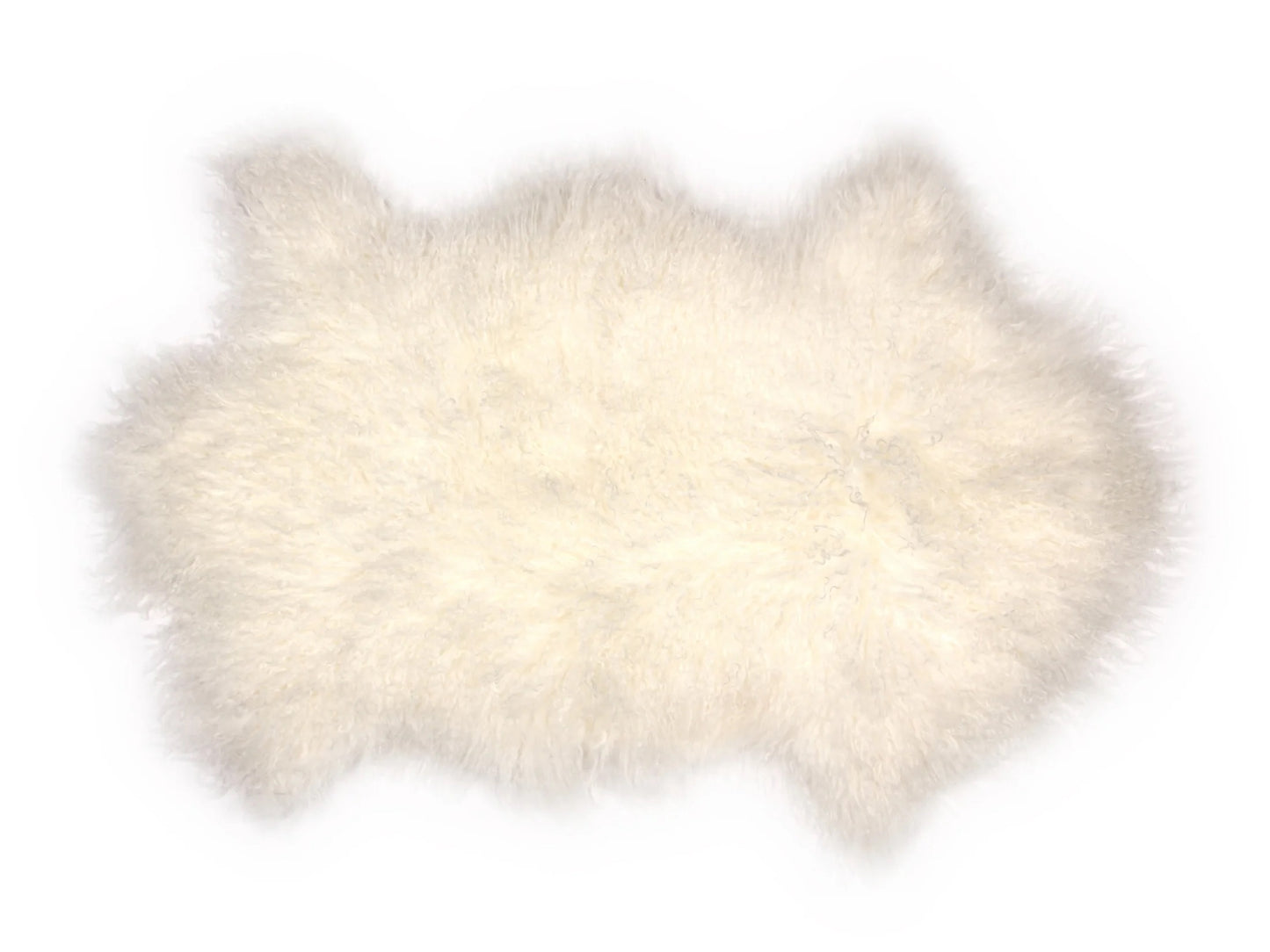 Tibetan Sheepskin Rug - Ivory