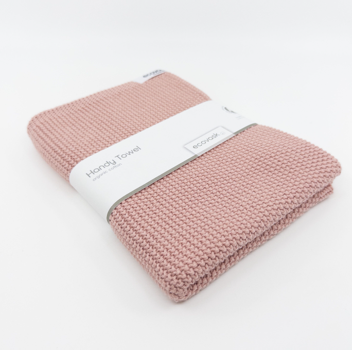 Ecovask Hand Towel - Demi Pink
