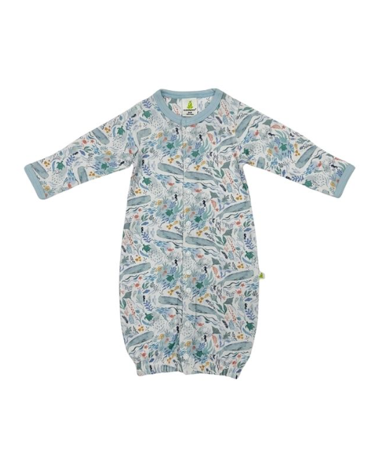 Convertible Sleep Suit - Ocean life