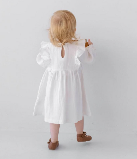 Stevie Rose Lara Dress - Cream