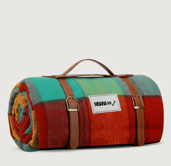 Moana road Picnic Blanket - MULTI Coloured