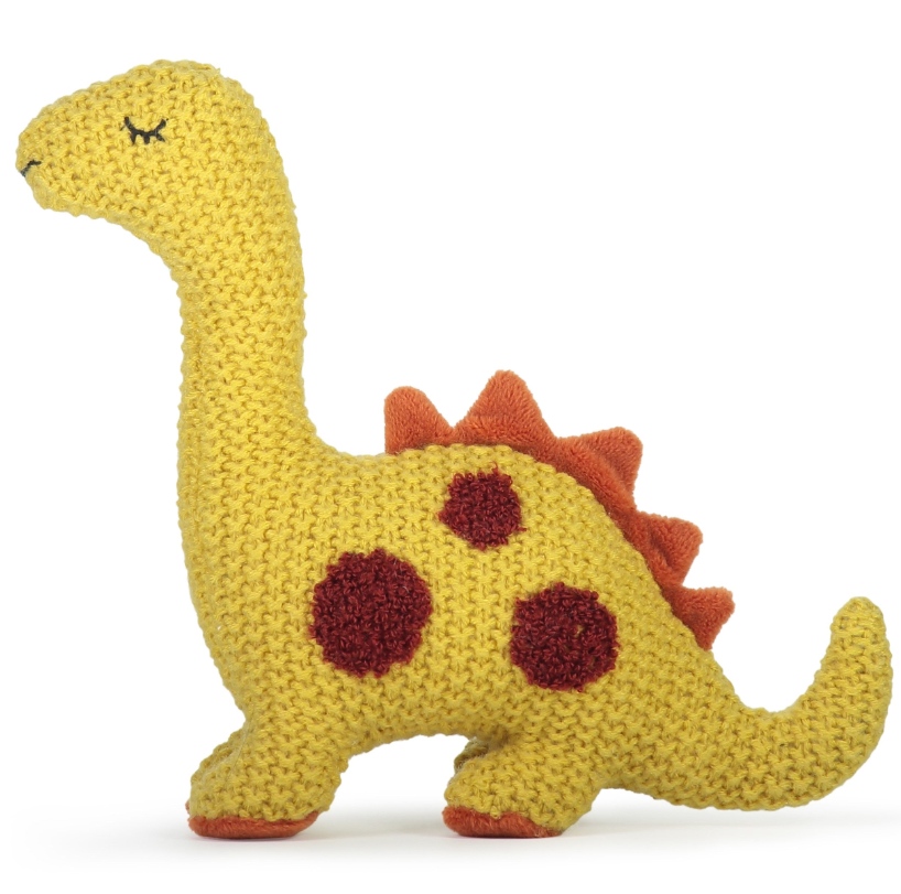 Lily and George Bessie Baby Dinosaur Rattle