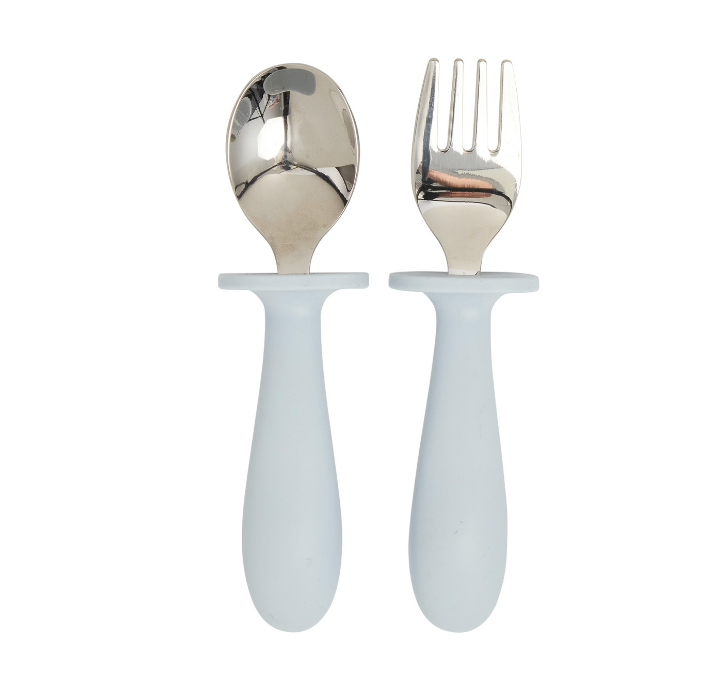 Baby Lion Silicone Cutlery Set