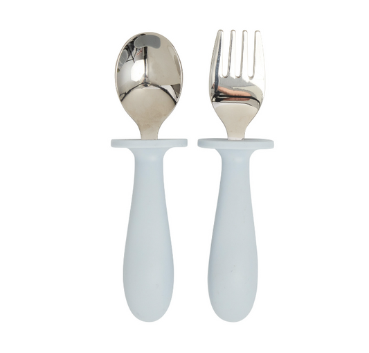 Baby Lion Silicone Cutlery Set