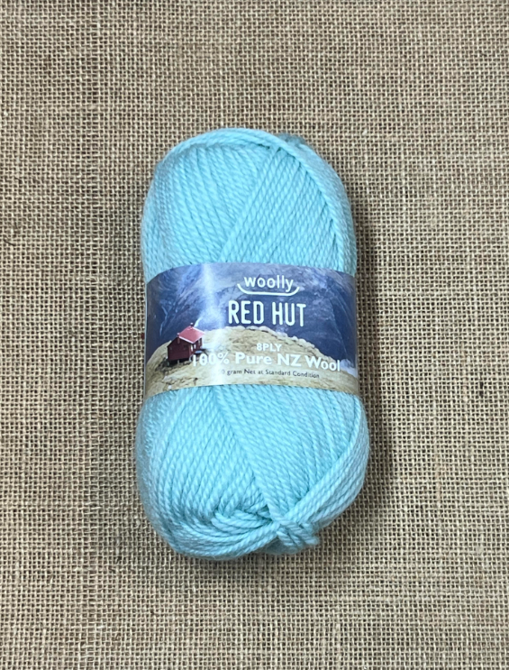 Red Hut 8ply - Soft Aqua