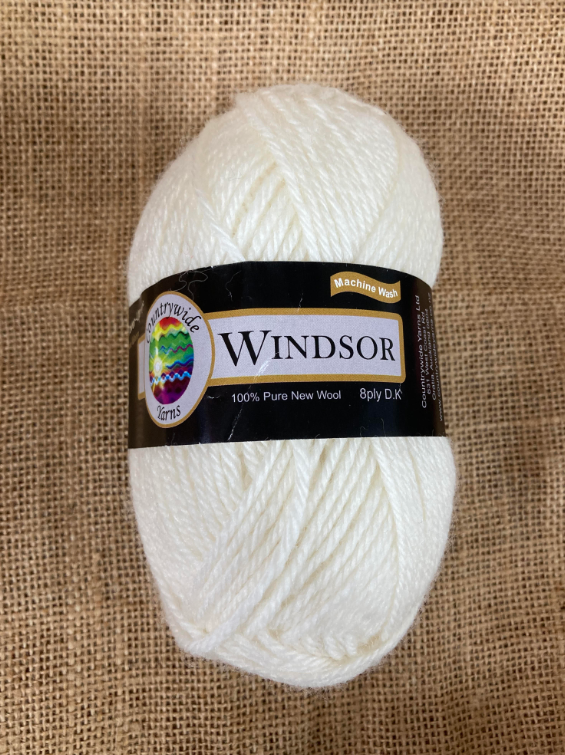 Windsor 8 ply – Cream