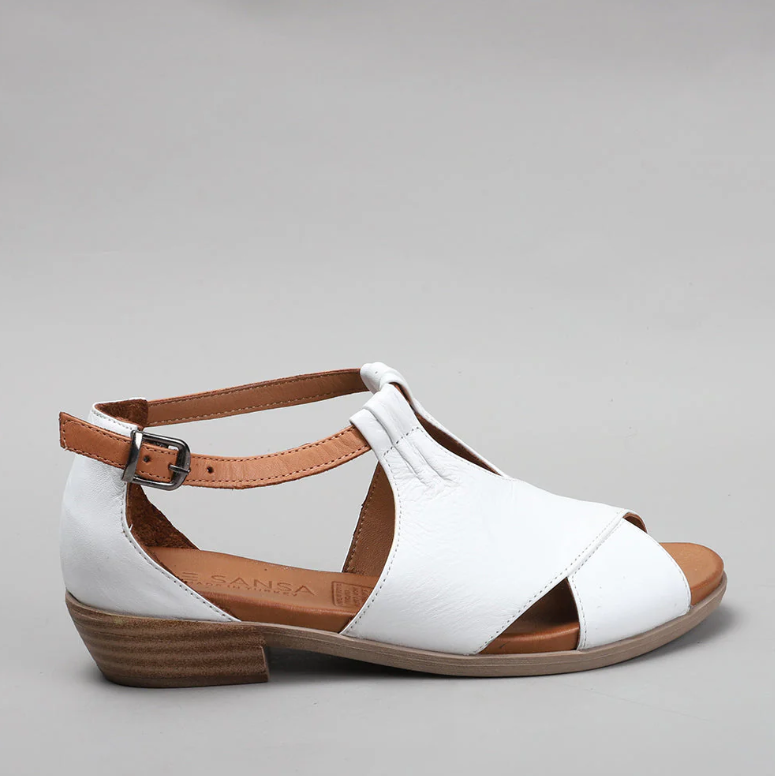 Le Sansa Digby - White/Tan