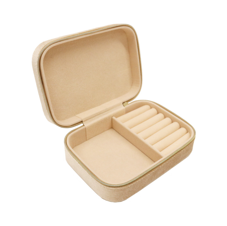 Le Forge Velvet Rectangular Jewellery Box