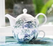 Ashdene Iris garden Tea for one