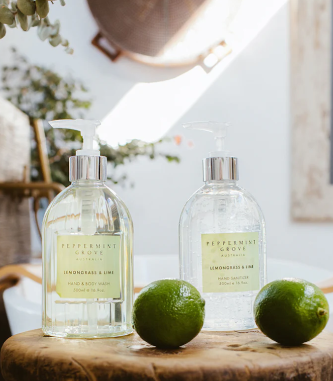 Peppermint Grove Hand & Body Wash 500ml - Lemongrass & Lime