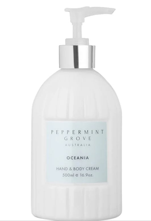 Peppermint Grove Hand & Body Cream 500ml - Oceania