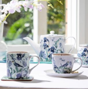 Ashdene Iris Garden Cup & Saucer