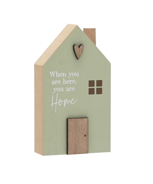 When You Are Here Mini House Plaque