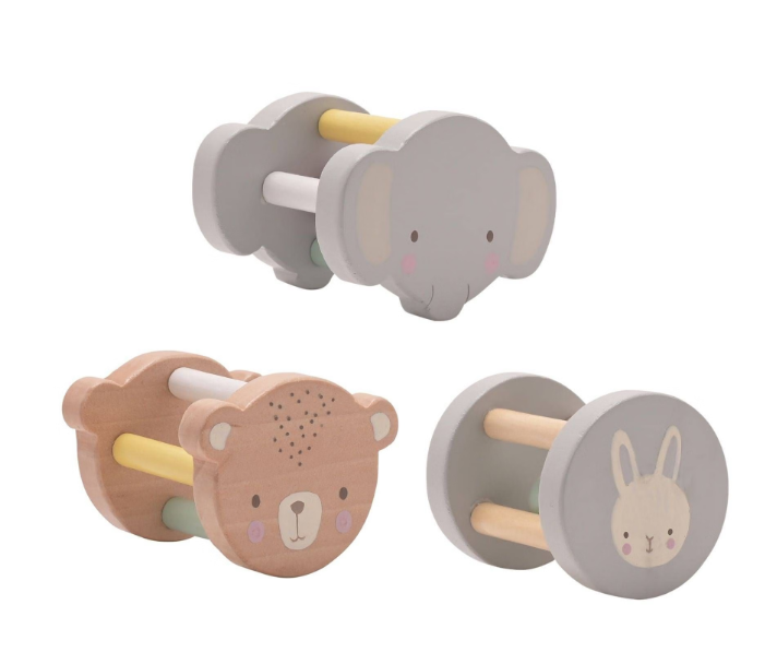 Bambino Baby Drum Rattle - Bunny