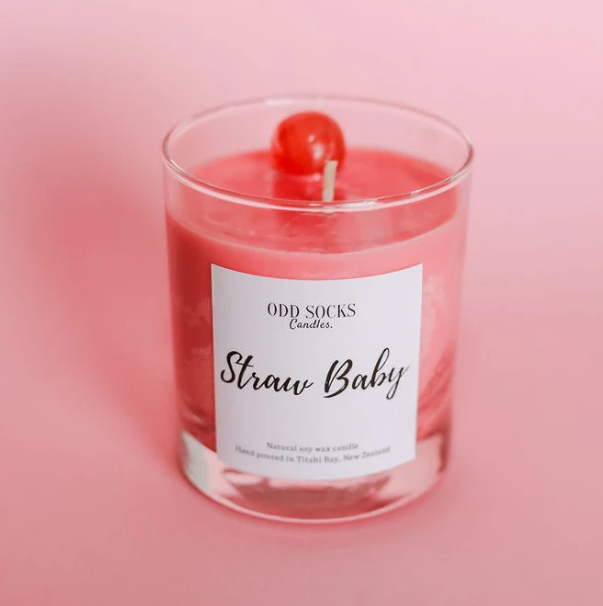 Odd Socks Candles - Straw Baby